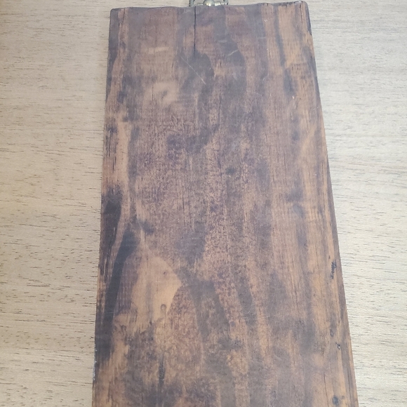 Vintage 1970's Holly Hobbie Like Wooden Plaque - Picture 4 of 4